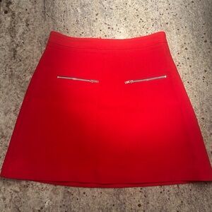 Red Zara Skirt